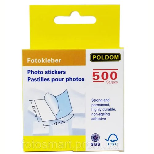  POLDOM photo stickers 500